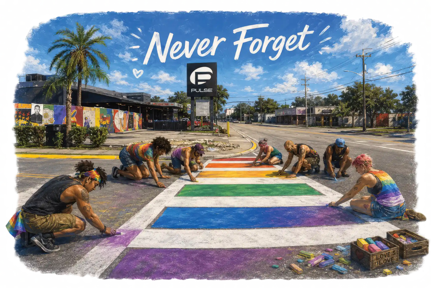 Never Forget: Carry the Rainbow Forward